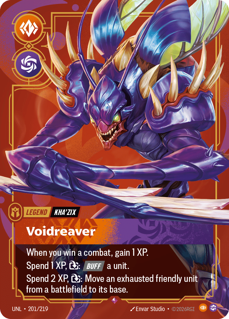 Riftbound promo: Kha'Zix – Voidreaver